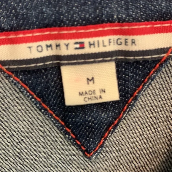 Tommy Hilfiger Denim Jacket Sz M - Picture 4 of 5